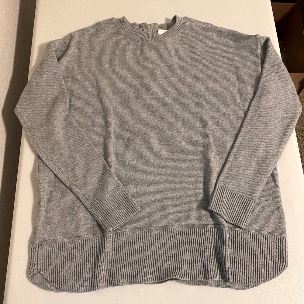 H&M zip back sweater